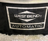 Vintage West Bend 9 cup Automatic Electric Percolator Coffee Pot Fully Tested