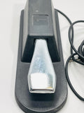 UNTESTED Yamaha Piano Sustain Foot Pedal Black Silver Foot Pedal for Keyboard