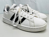 Adidas Grand Court White / Black Shoes Wmns 6