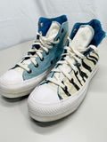 Converse You Chuck 70  Hi Top Mismatched Print Platform Shoes Wmns 8.5