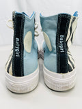 Converse You Chuck 70  Hi Top Mismatched Print Platform Shoes Wmns 8.5