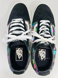 Vans Ward Iridescent Rainbow Checkerboard Shoes Wmns 9