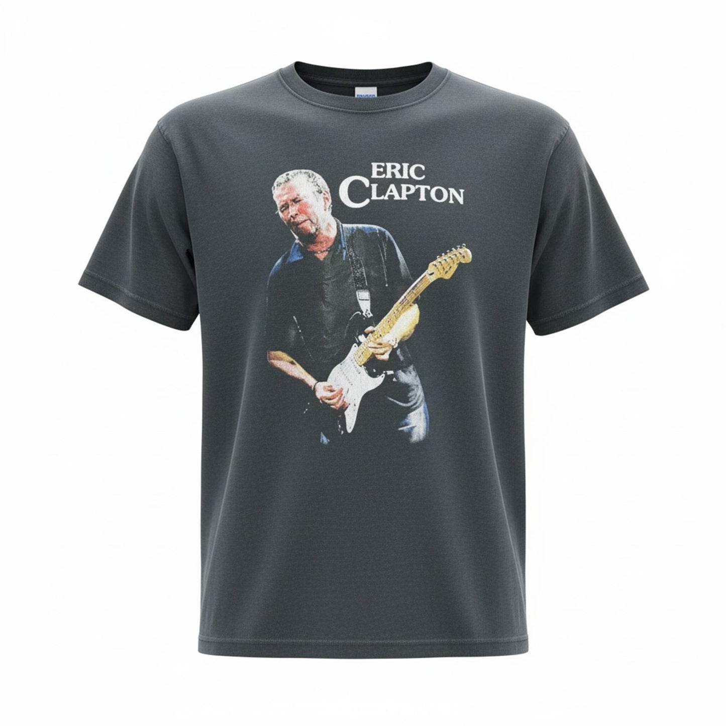 EmoBug Black Graphic Tee "Eric Clapton" Adult L