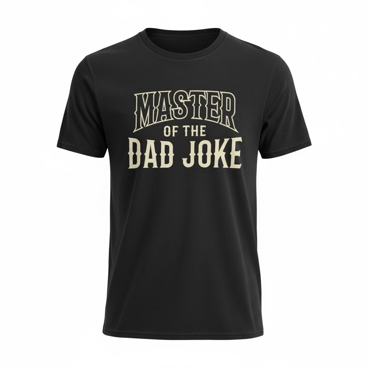Master of the Dad Joke Graphic Tee Black Mens M