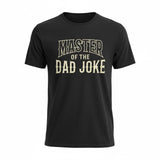 Master of the Dad Joke Graphic Tee Black Mens M