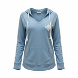 Coconut Creek Blue "Savannah Georgia" Lightweight Hoodie Ladies S