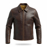 Colebrook & Co. Brown Leather Jacket Ladies M
