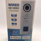 HZconnect Wired HD Video Doorbell with Motion Activation