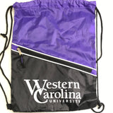 Western Carolina University Drawstring Backpack Bag
