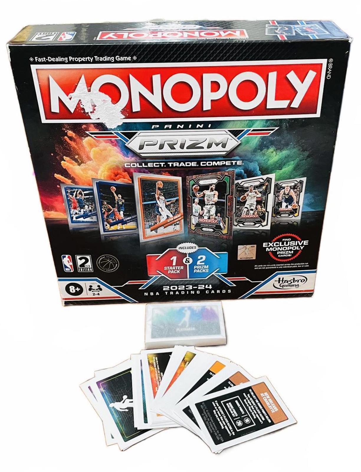 2023-24 Panini Prizm NBA Monopoly Factory Sealed Replacement Playmaker Cards
