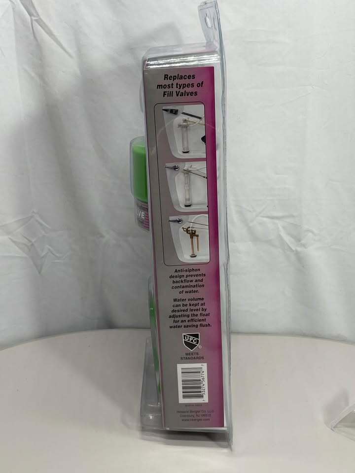 AquaPlumb Water Saving Toilet Tank Repair Kit with Adjustable Fill Valve