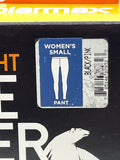 Polarmax Lightweight Base Layer Leggings Black/Pink Cold Weather Ladies S