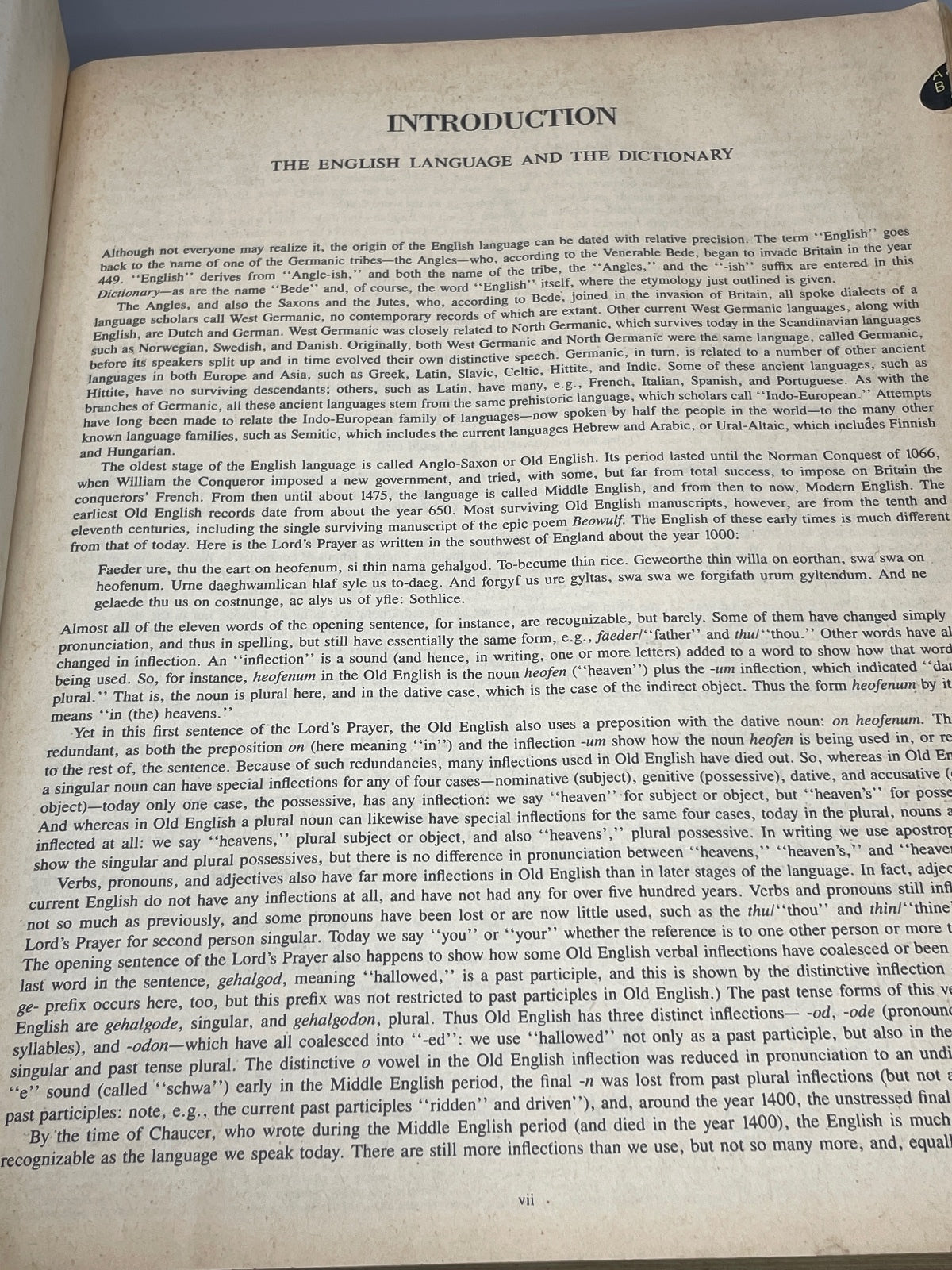 Webster's Encyclopedic Unabridged Dictionary of the English Language 1989 Hard-C