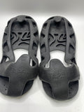 Tapfit Black Silicone Slip-on Tap Shoes Slip On with Metal Taps Size Medium