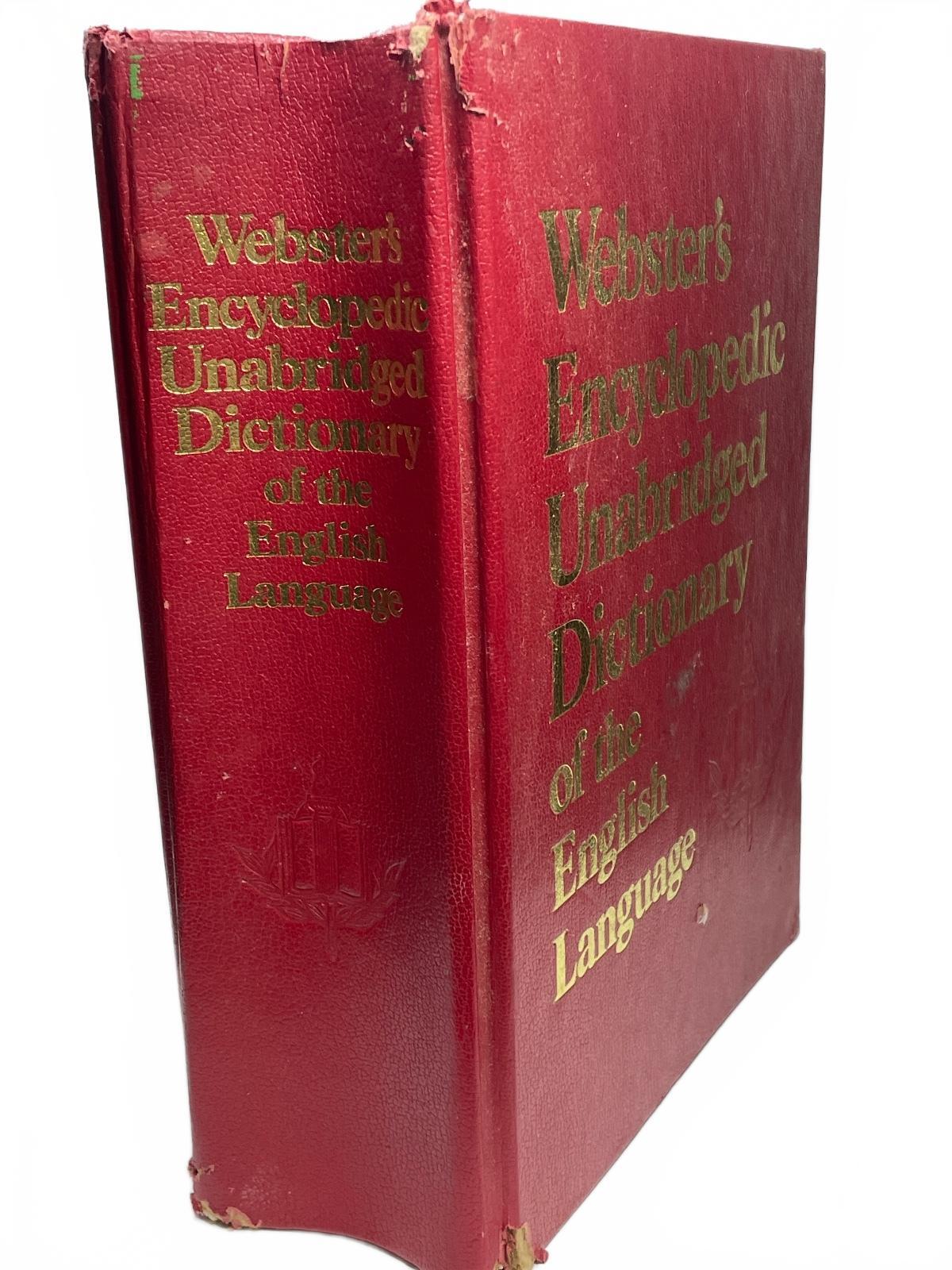 Webster's Encyclopedic Unabridged Dictionary of the English Language 1989 Hard-C