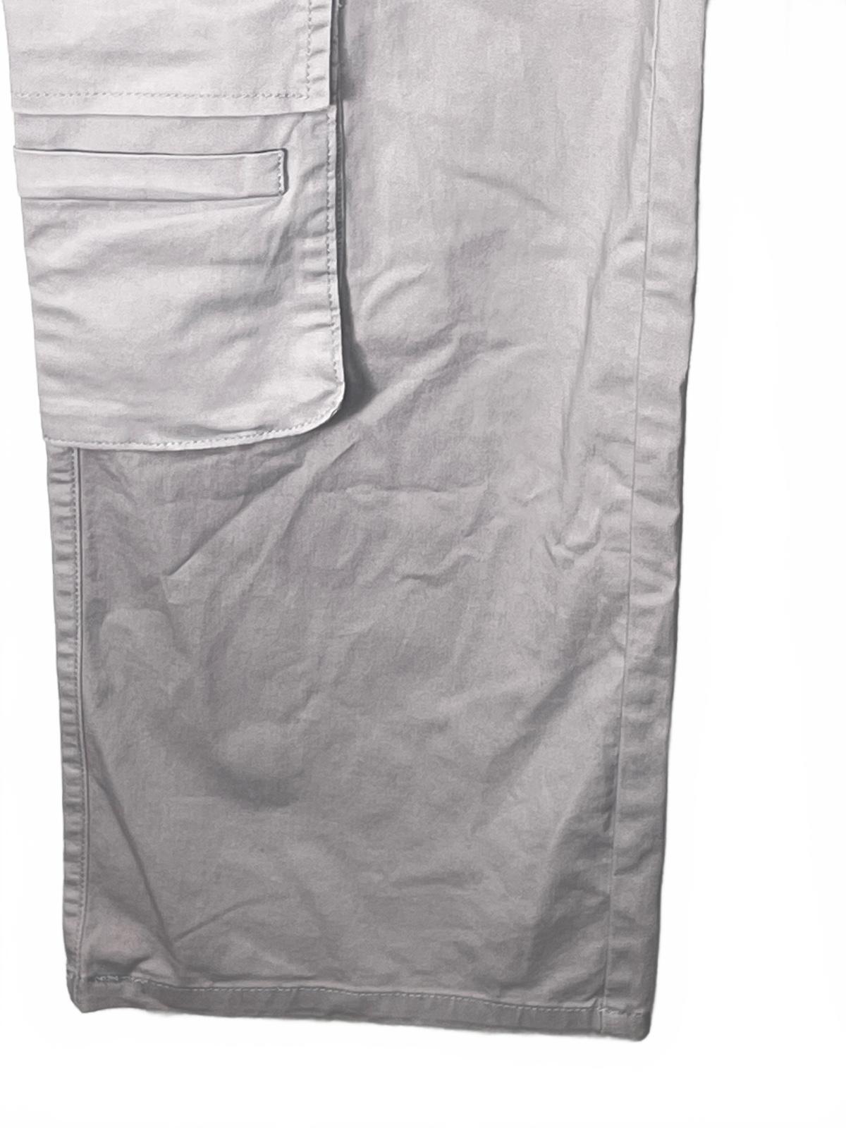 Gilipur Light Gray Cargo Pants XL Cotton Spandex Blend