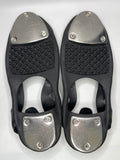 Tapfit Black Silicone Slip-on Tap Shoes Slip On with Metal Taps Size Medium