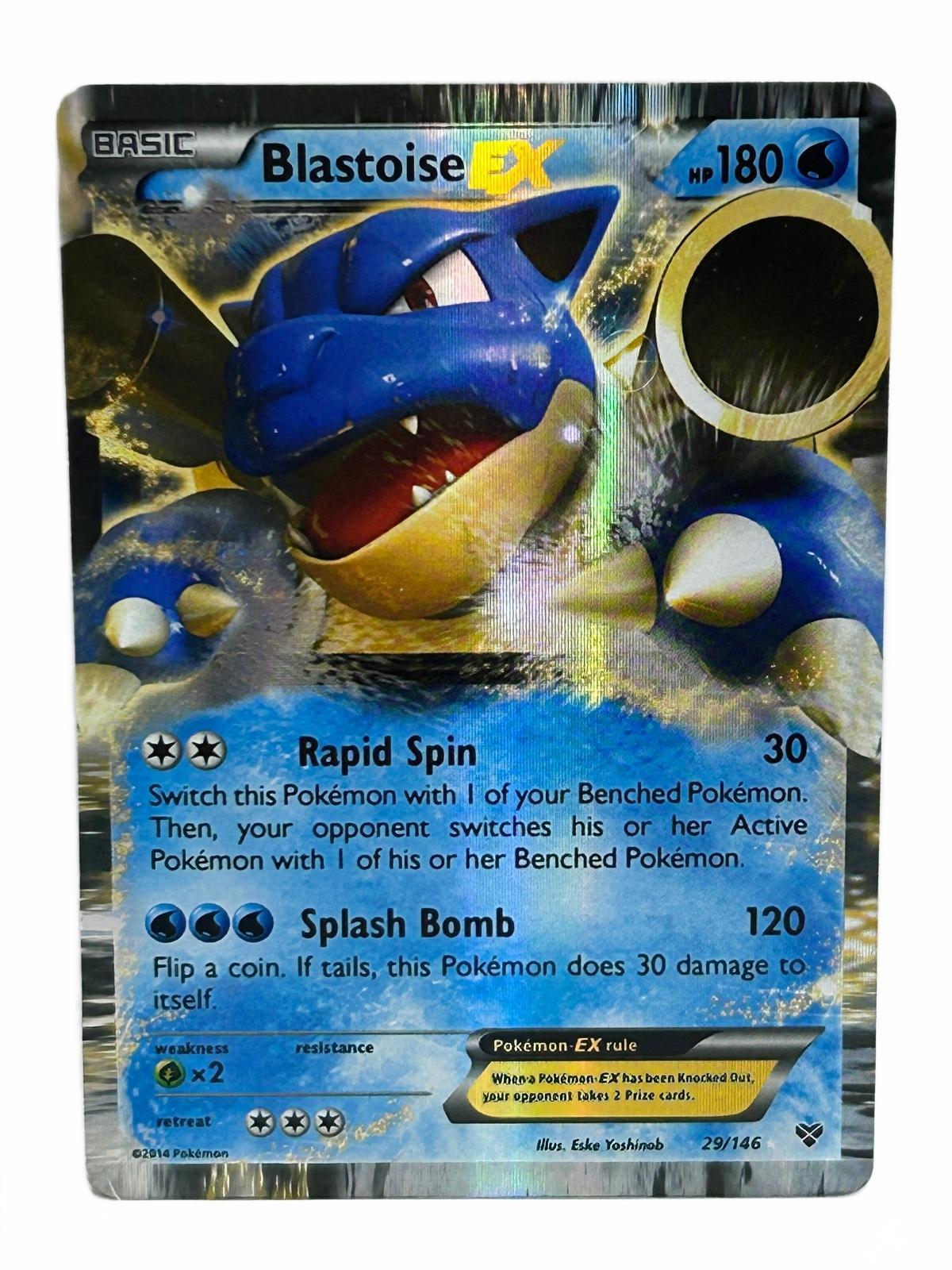 Blastoise EX 29/146 Holo Rare Pokémon Card Lightly Played