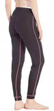Polarmax Lightweight Base Layer Leggings Black/Pink Cold Weather Ladies S