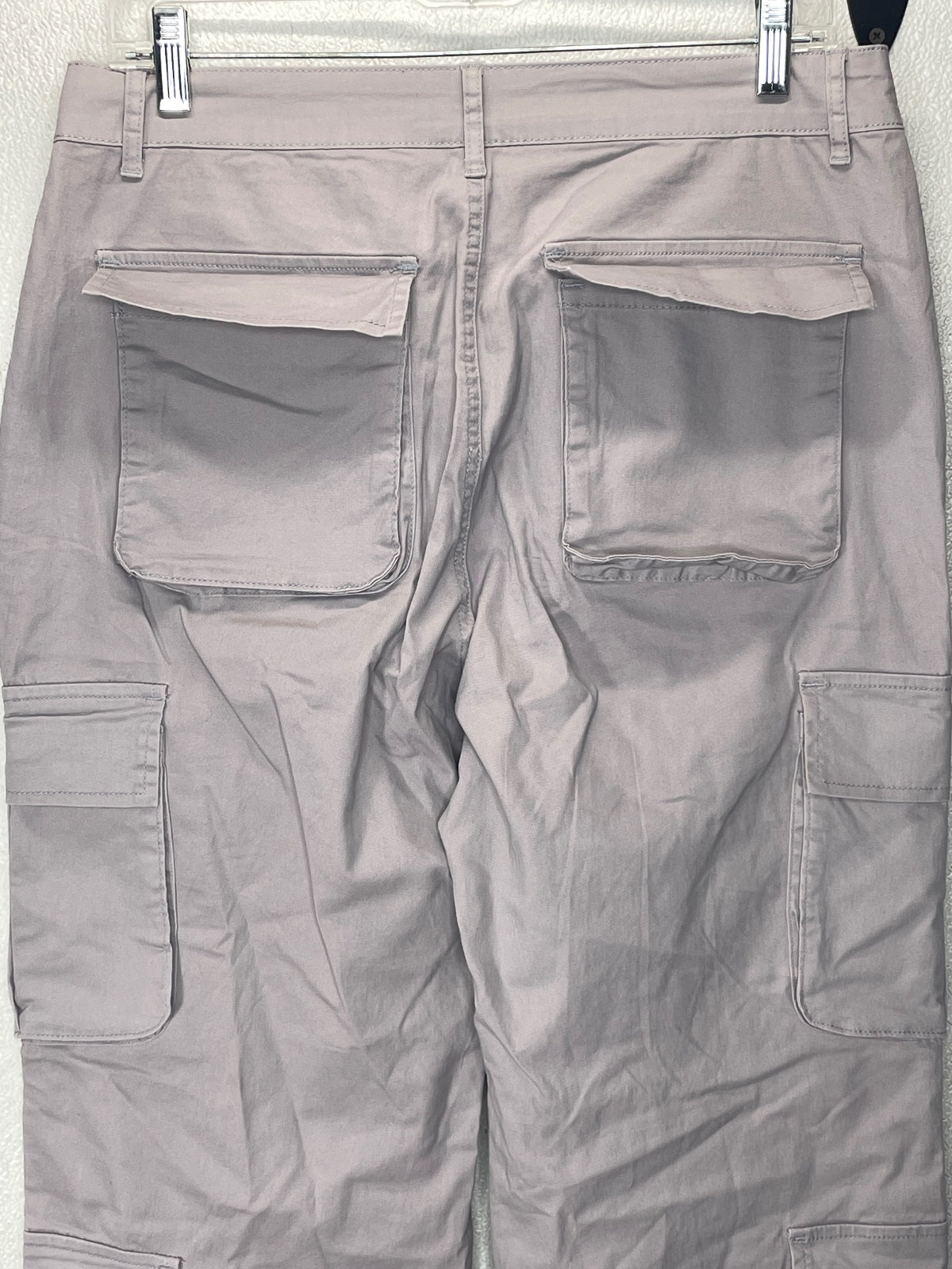 Gilipur Light Gray Cargo Pants XL Cotton Spandex Blend