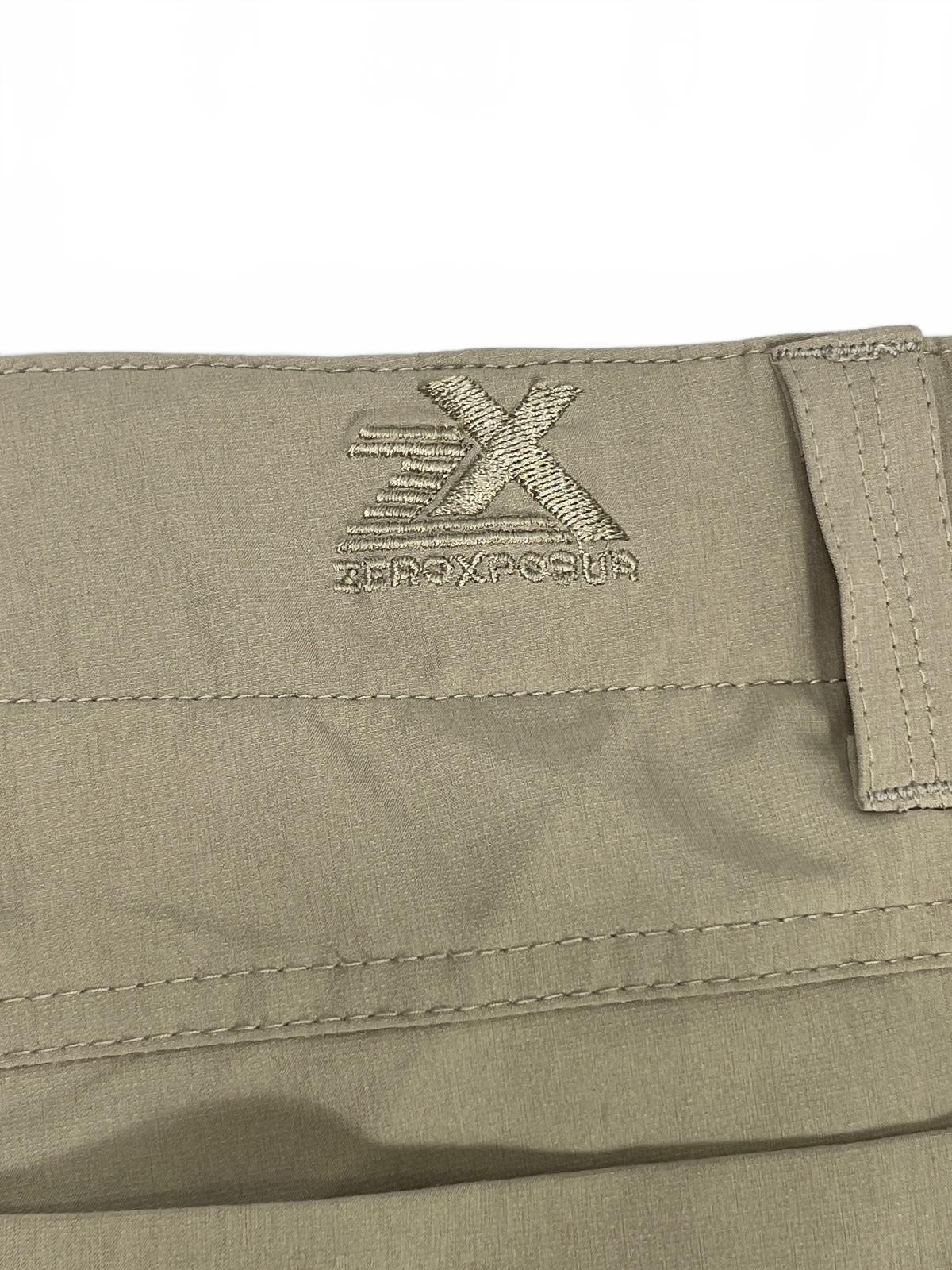 ZeroXposur Travel Series Men's Khaki Shorts Elastic Waistband Size Mens 40