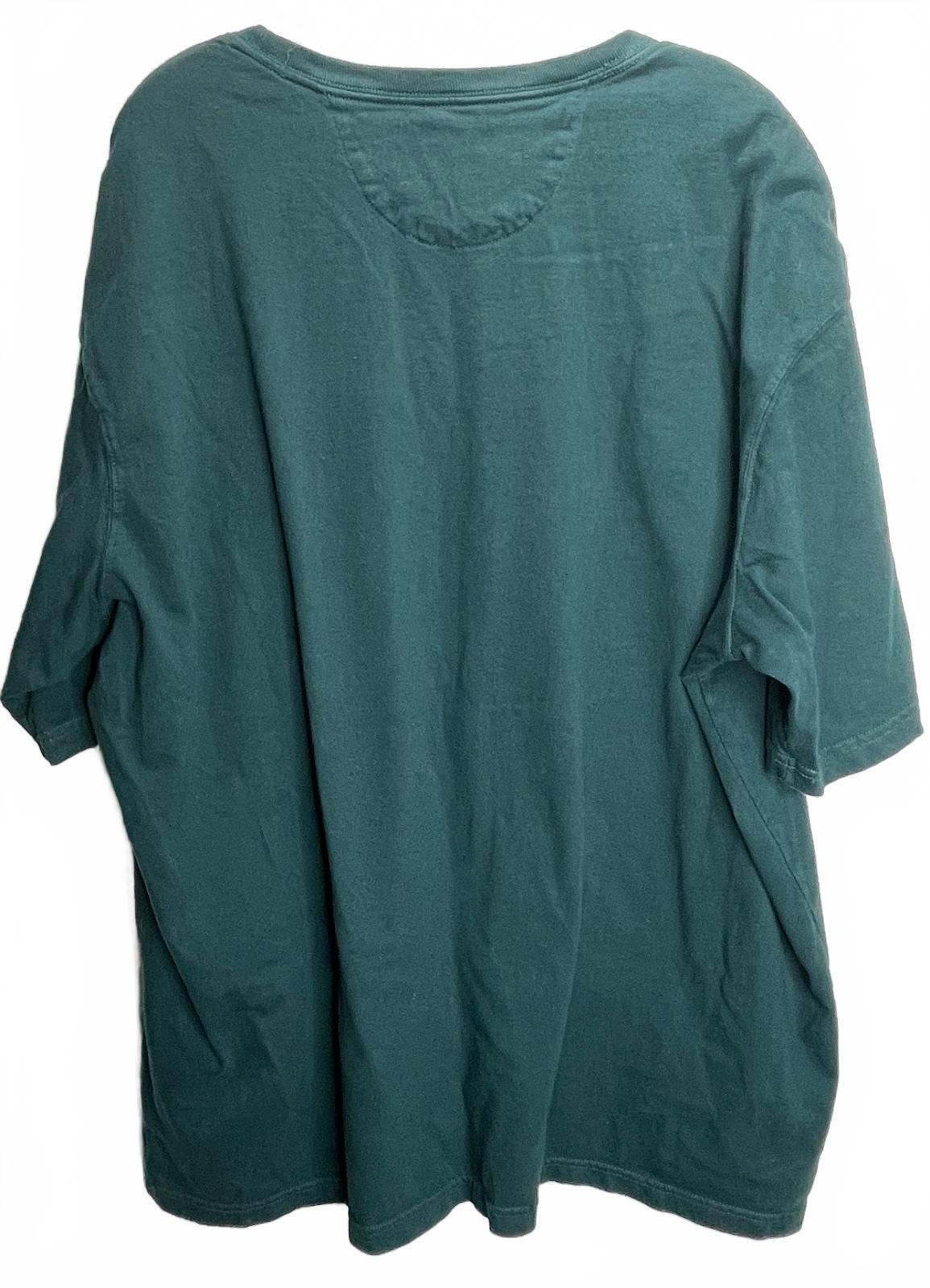 Duluth Trading Co. Relaxed Fit Longtail T-Shirt 2XL Dark Green