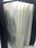 Case Logic Black CD/DVD Binder Storage Case 25 pages of 4 each