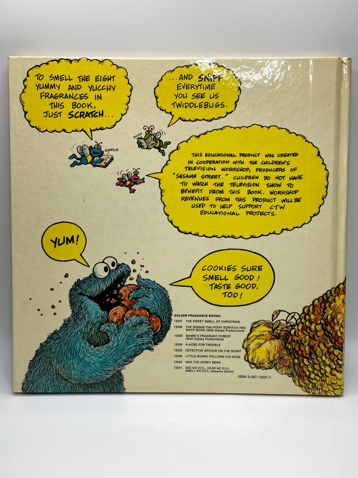 1976 Sesame Street See No Evil, Hear No Evil, Smell No Evil Book Jim Henson