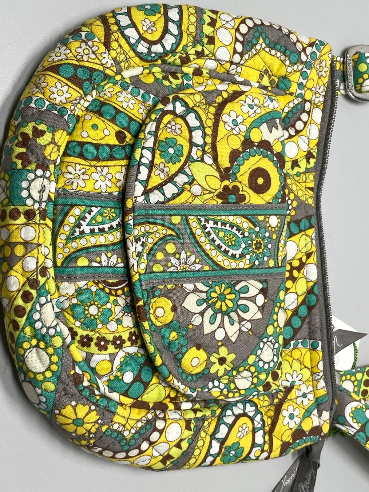 Vera Bradley Lizzy Crossbody Bag in Lemon Parfait Pattern NWT