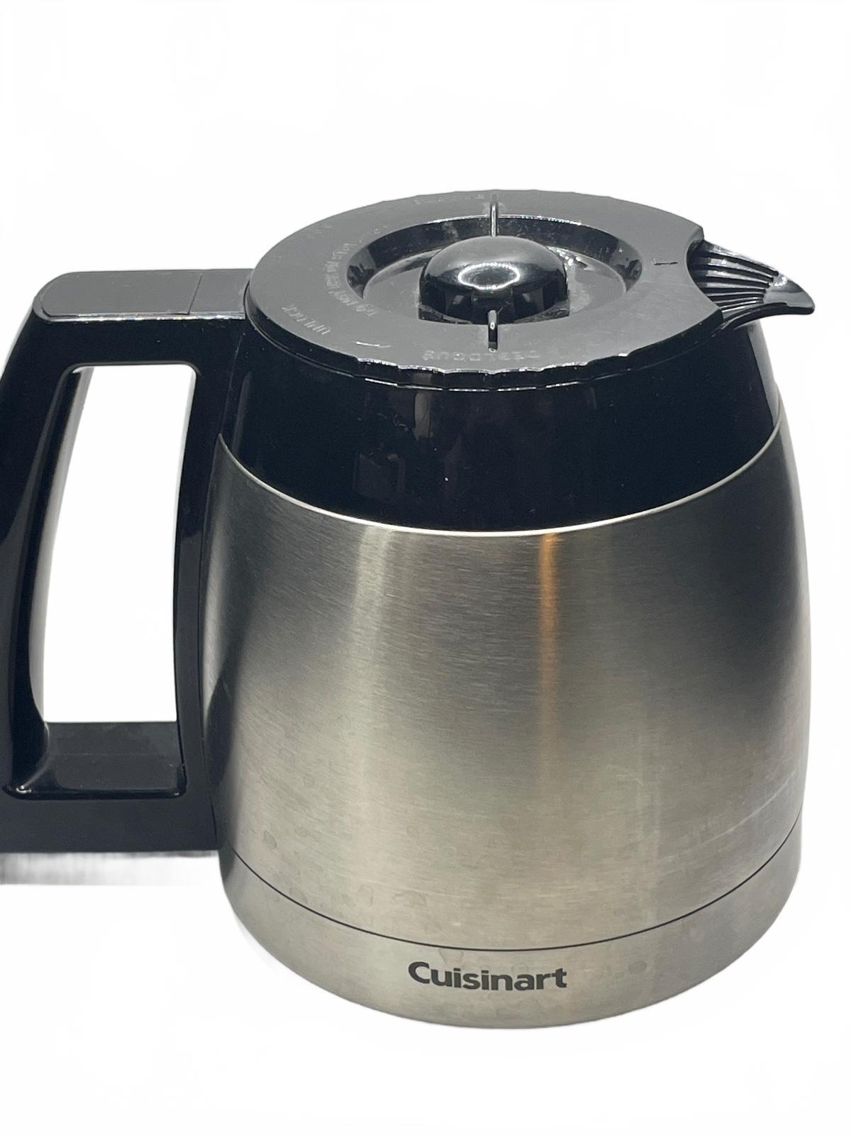 Cuisinart Stainless Steel Coffee Carafe with Black Handle