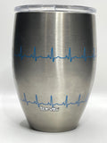 Tervis Stainless Steel Nurse Life Insulated Tumbler with Lid 12 oz