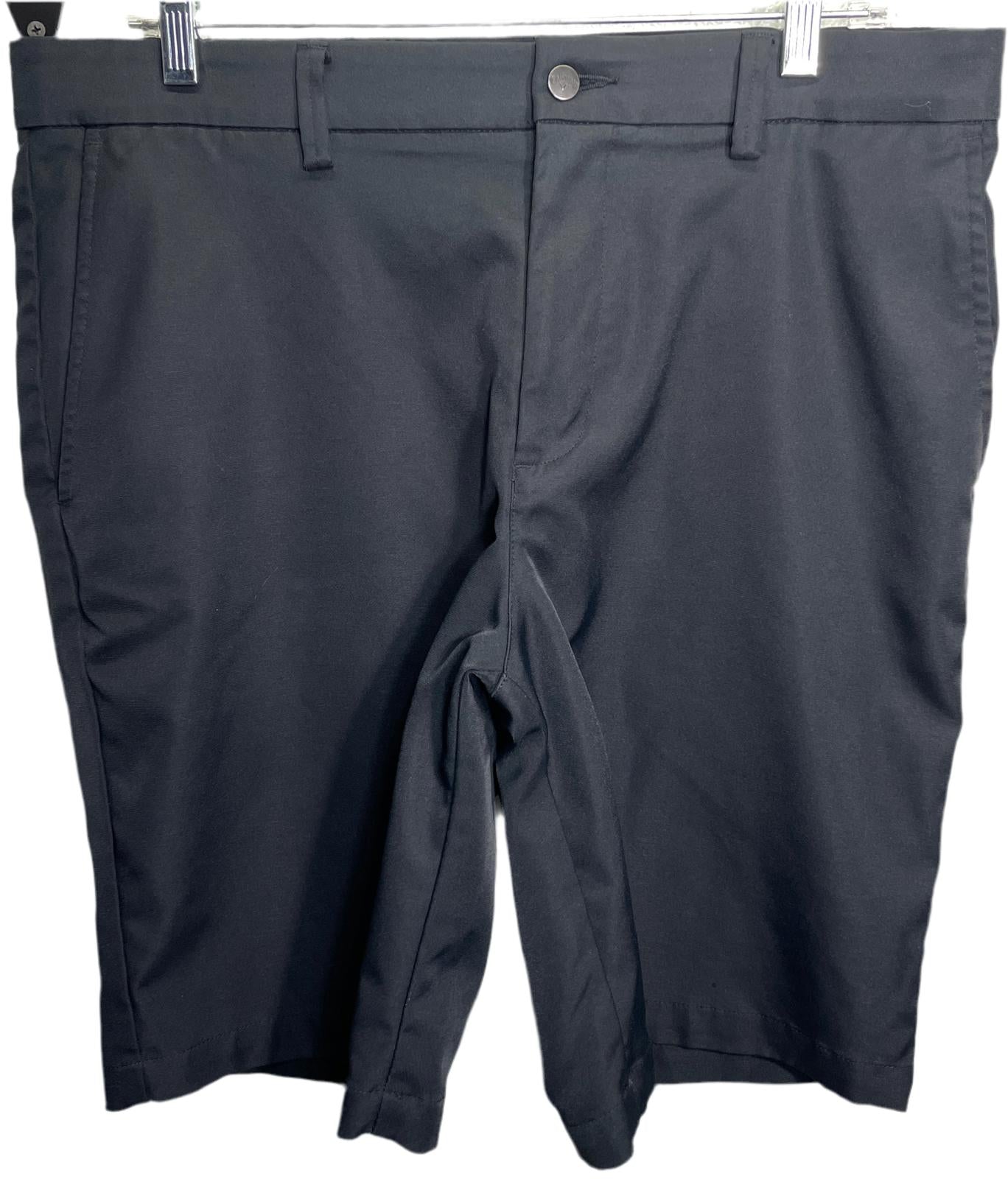Calloway Golf Shorts Charcoal Black Mens 34