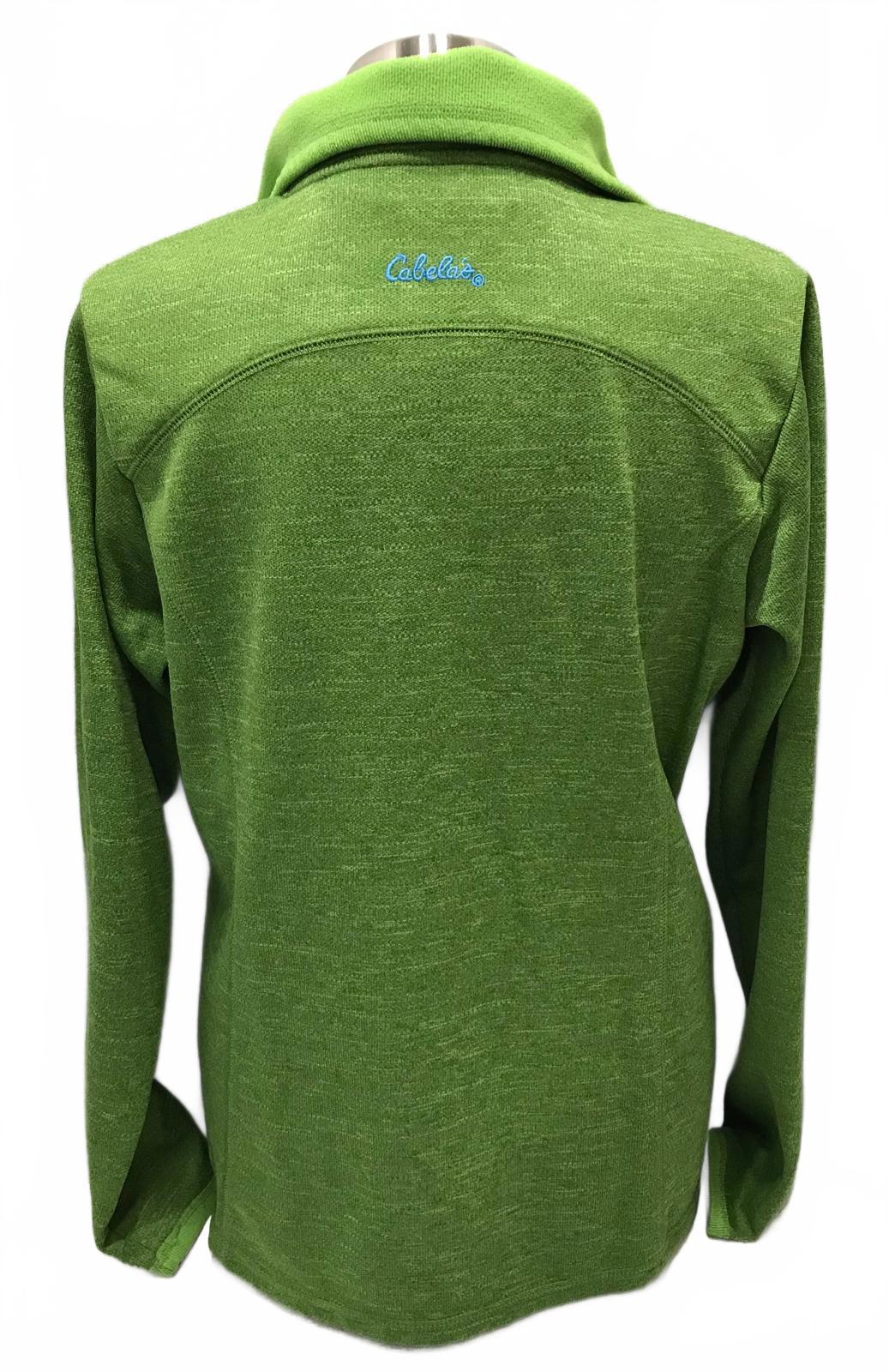 Cabelas Green And Blue Jacket Ladies L