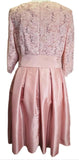 EUC Jessica Howard Dress Formal MOB Prom Rose Gold/Blush Pink Ladies 12
