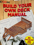 Vintage 1998 UcanDo Build Your Own Deck Manual