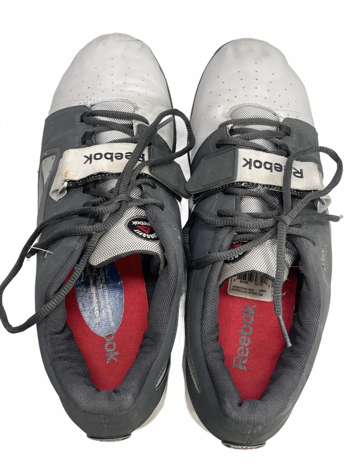 Reebok Crossfit U-From Weightlifting Shoes Mens 14 Gray on Gray