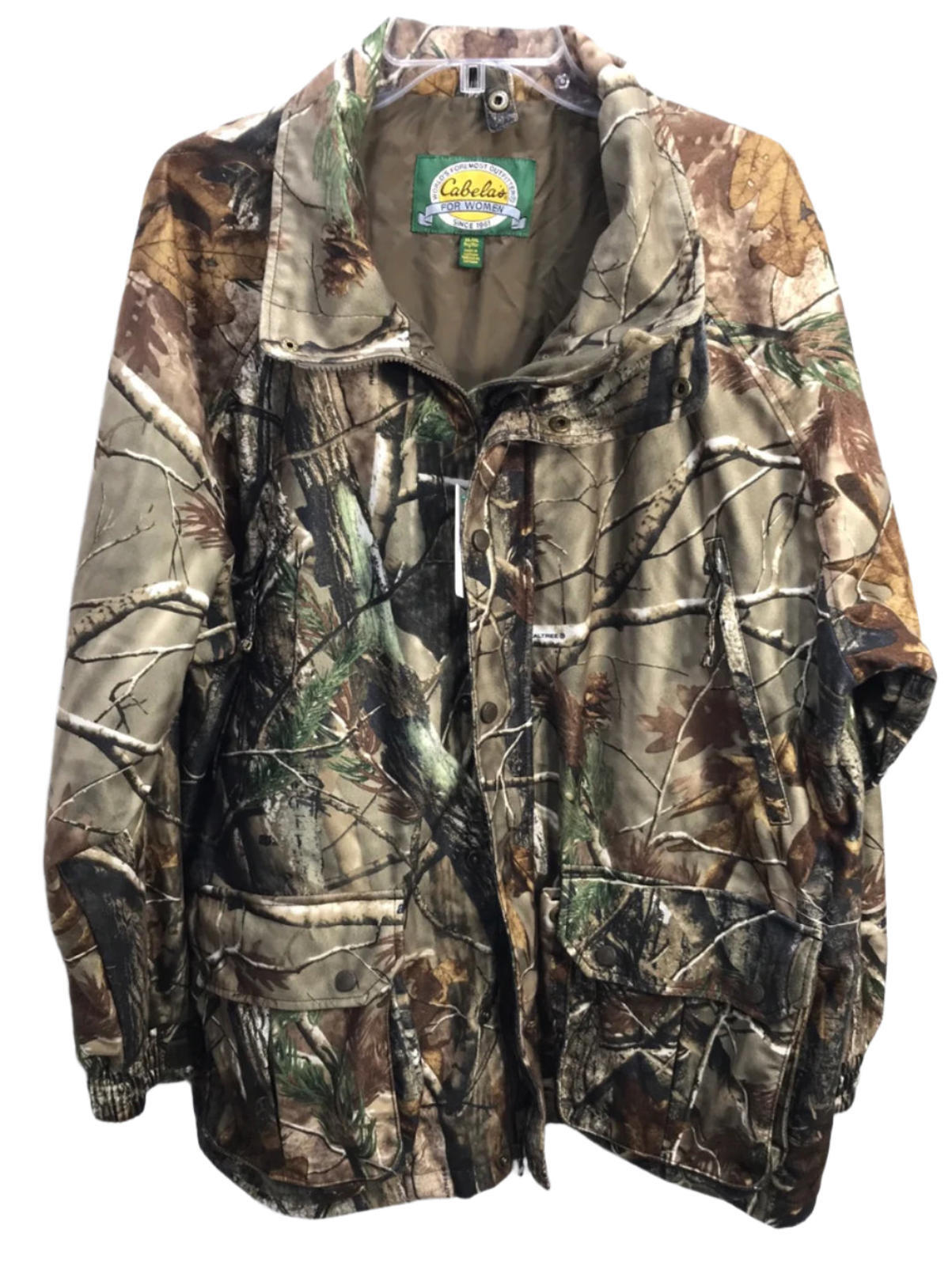 Cabelas for Women EUC Camouflage Coat Ladies XL