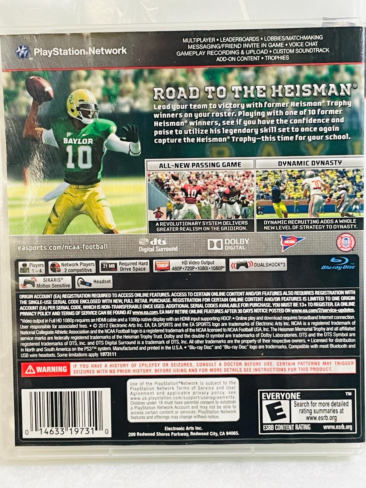 PlayStation PS3 Game NCAA Football 13