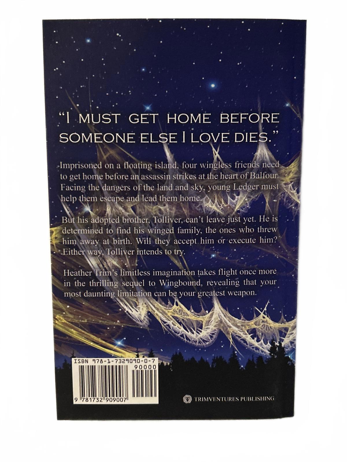 Wingless - Wingbound Series Book Two by Heather Trim 2018 Softcover Book