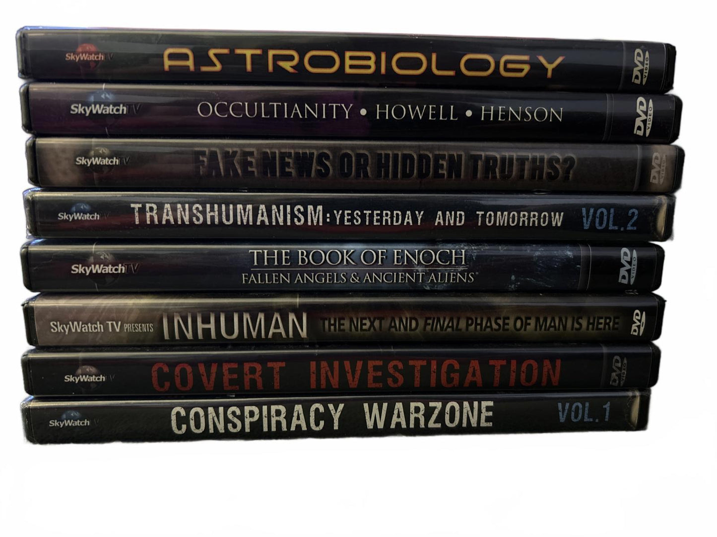 SkyWatch Documentary DVD Collection - Conspiracy and Paranormal Series